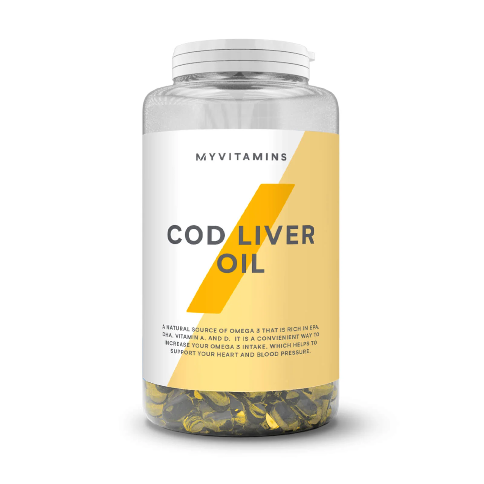 Compresse softgel di olio di fegato di merluzzo - 1 Month (60 Capsules) Immagine 1