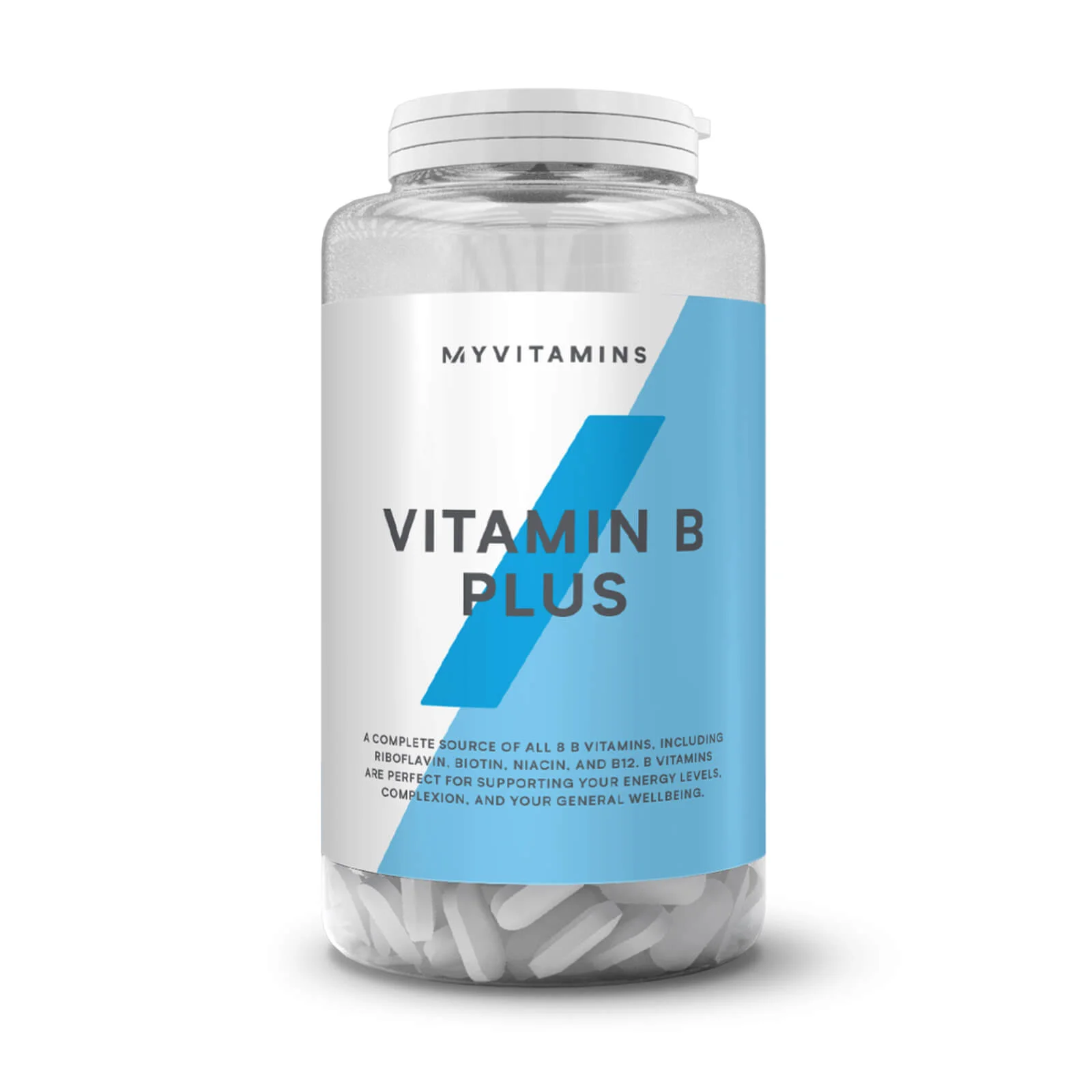 Myvitamins Super Vitamin B Complex - 1 Month (30 Tablets) Immagine 1