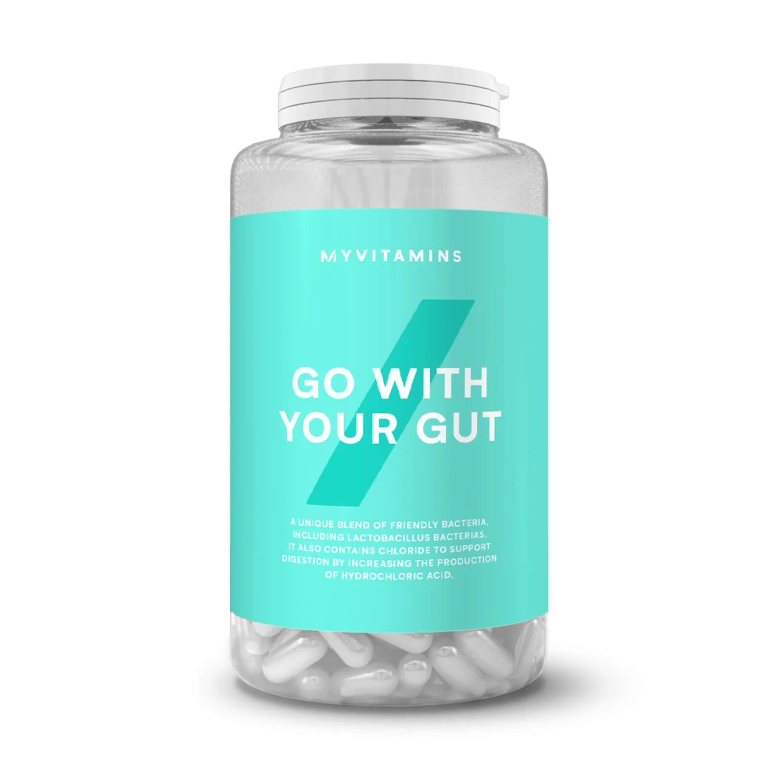 Go With Your Gut Capsule - Integratori per la Digestione - 60Capsule Immagine 1