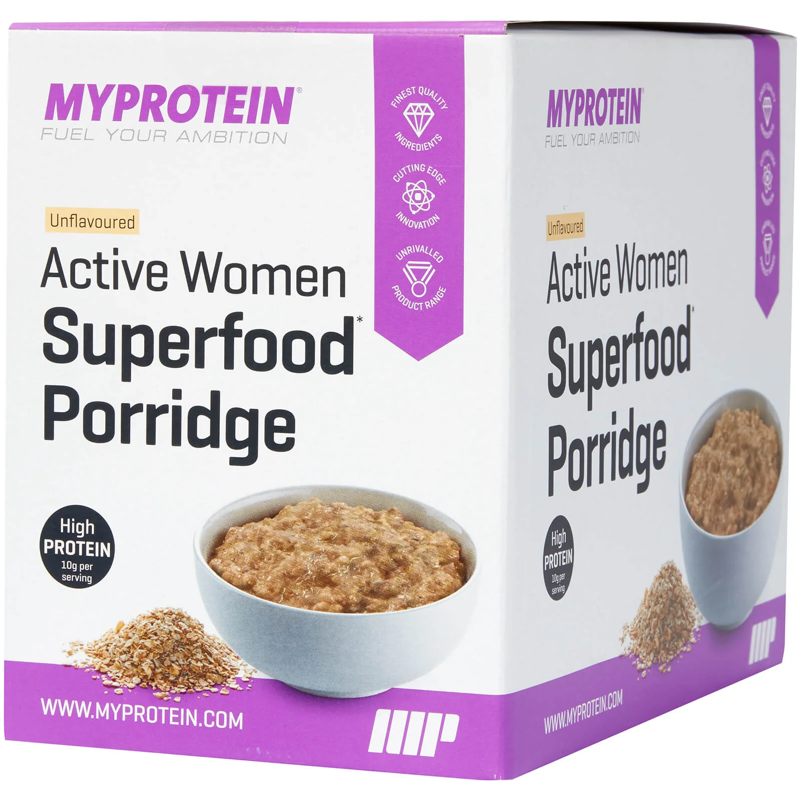 Myprotein Active Women Superfood Porridge - 20 x 40g - Senza aroma Immagine 1