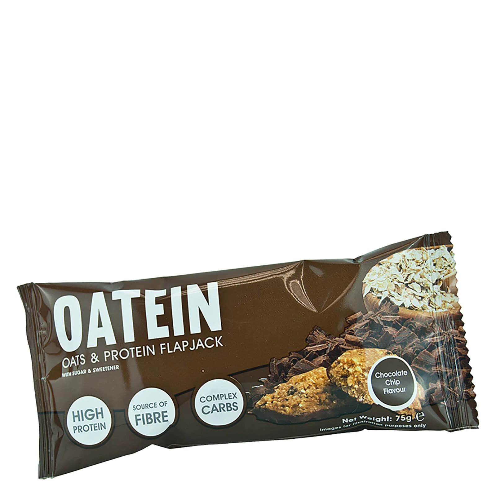 Oatein Chocolate Chip Flapjack Bar - 1Barretta Immagine 1