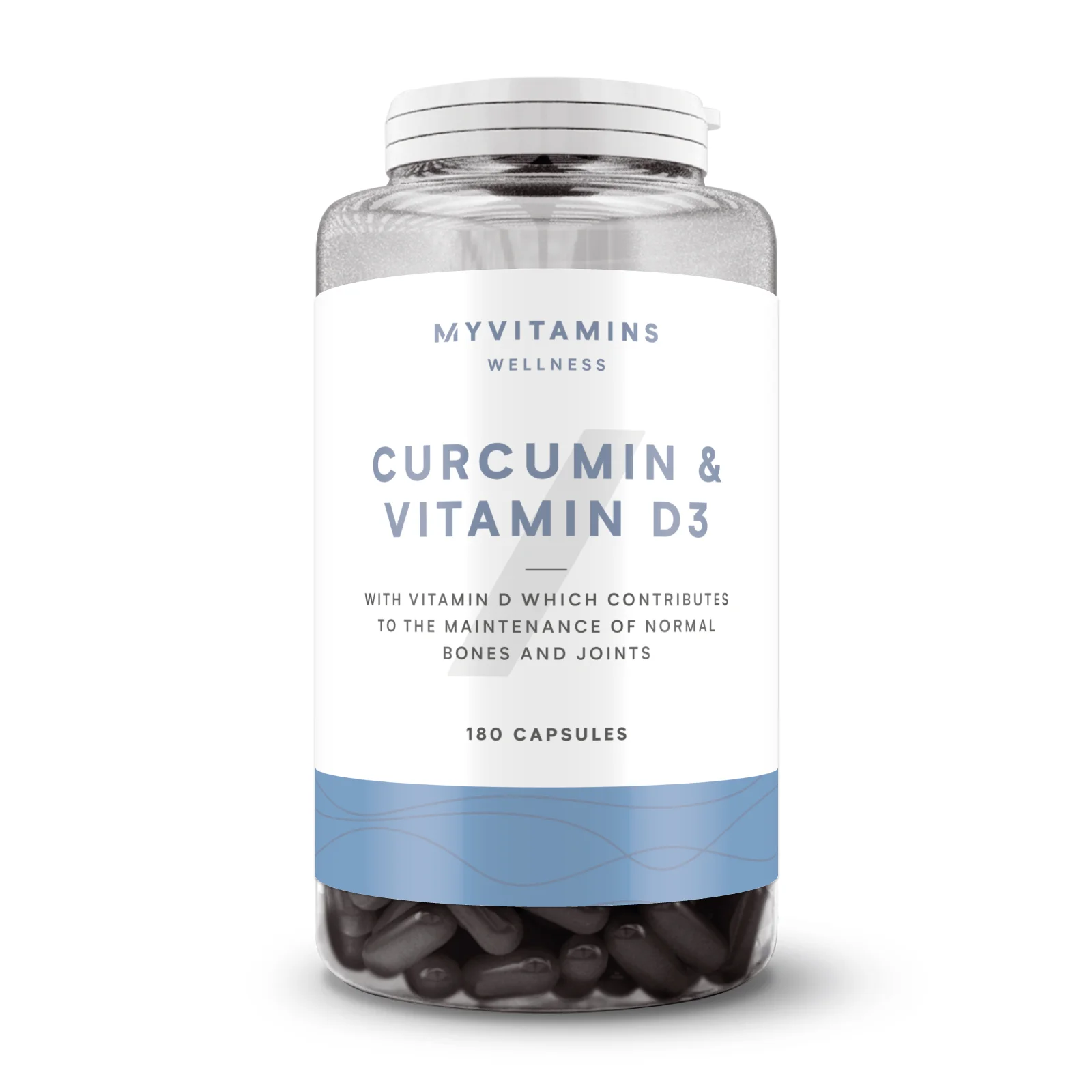 Capsule di Curcumina e Vitamina D3 - 60Capsule Immagine 1