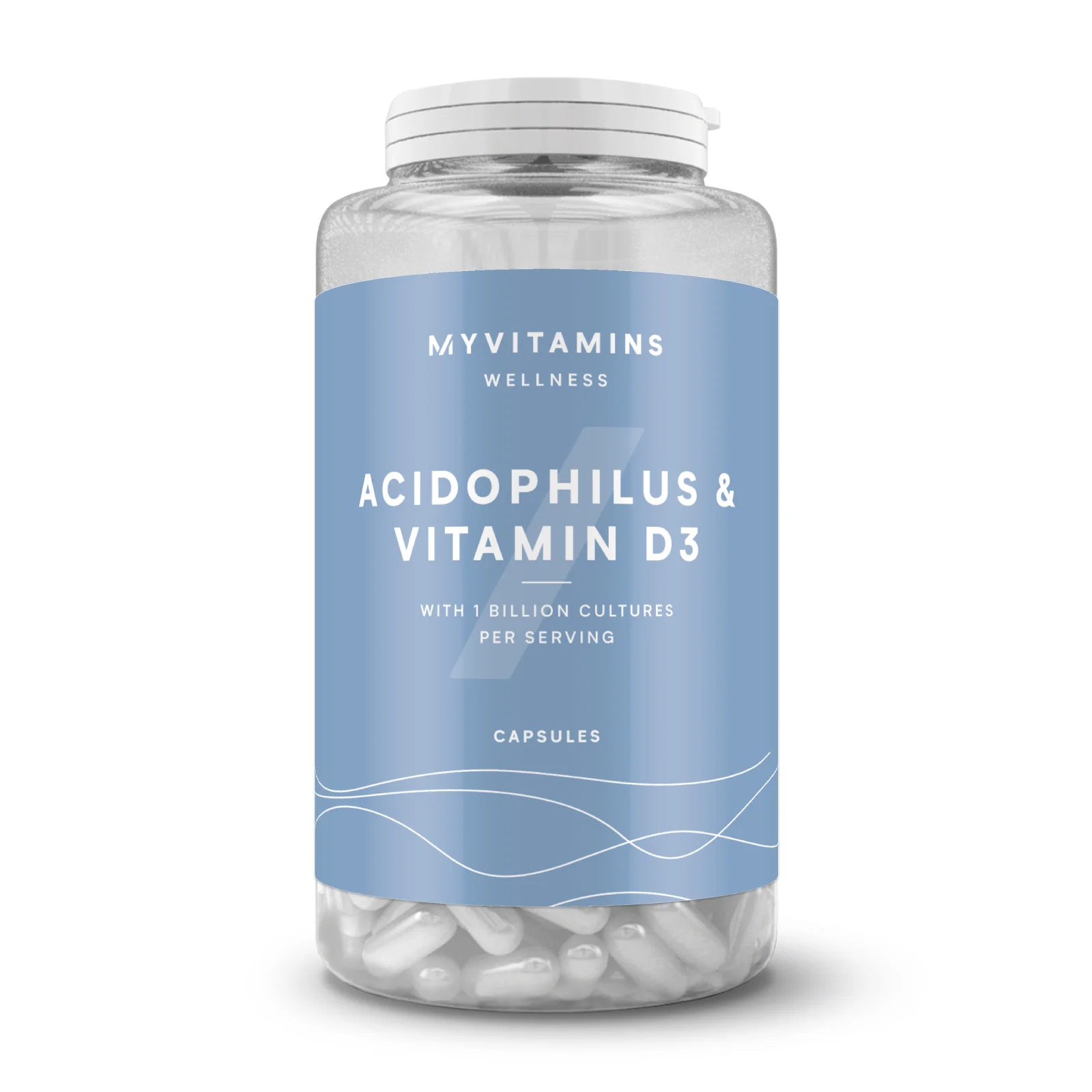 Capsule di Acidofilus e Vitamina D3 - 30Compresse Immagine 1