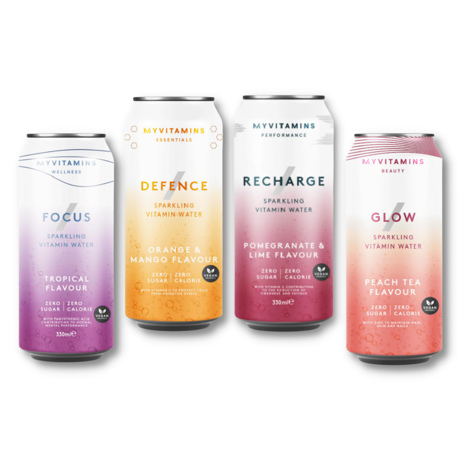 Pacchetto Bevande Vitaminiche Gassate Immagine 1