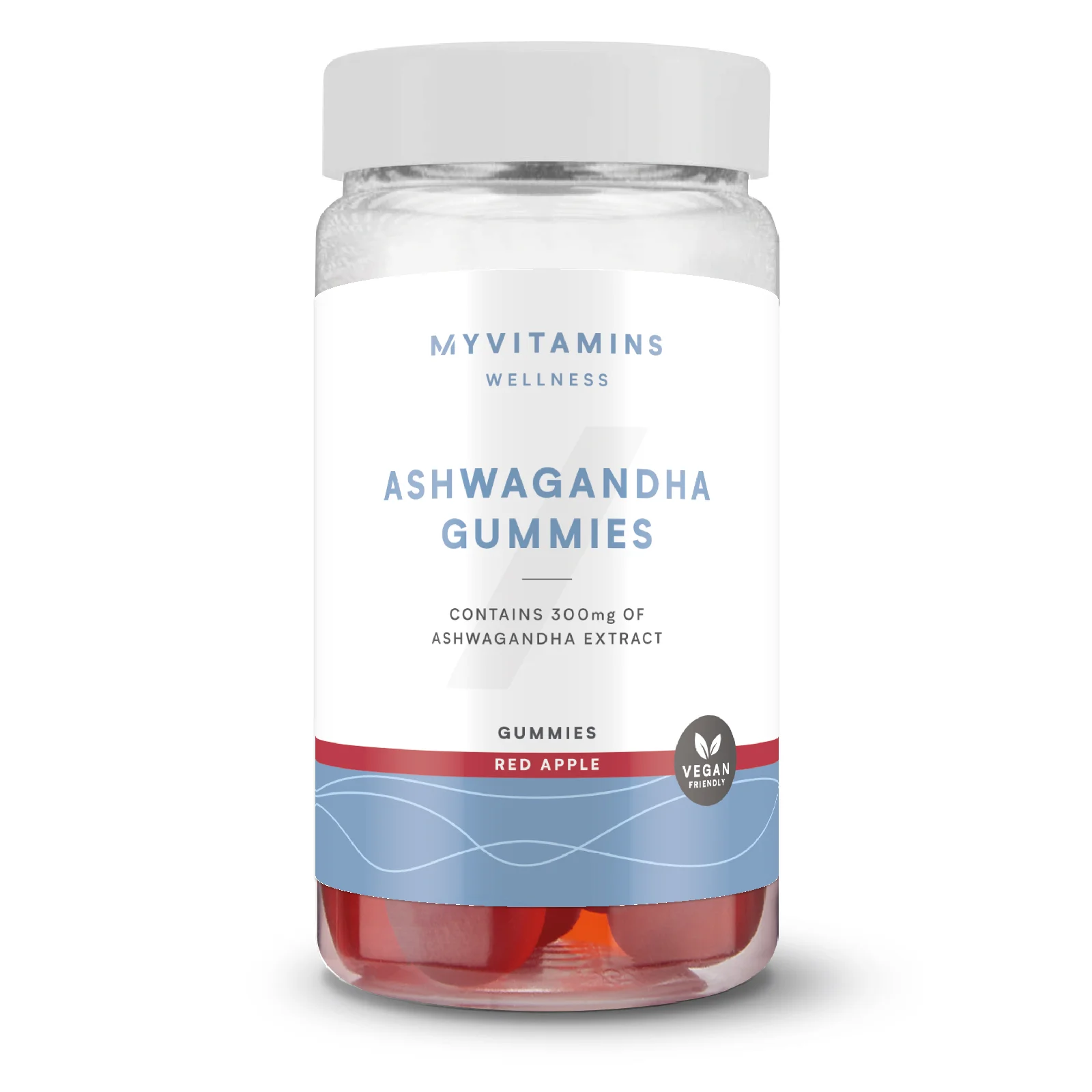 Caramelle Gommose con Ashwagandha - 60Gummies - Red Apple (Extra Strength) Immagine 1