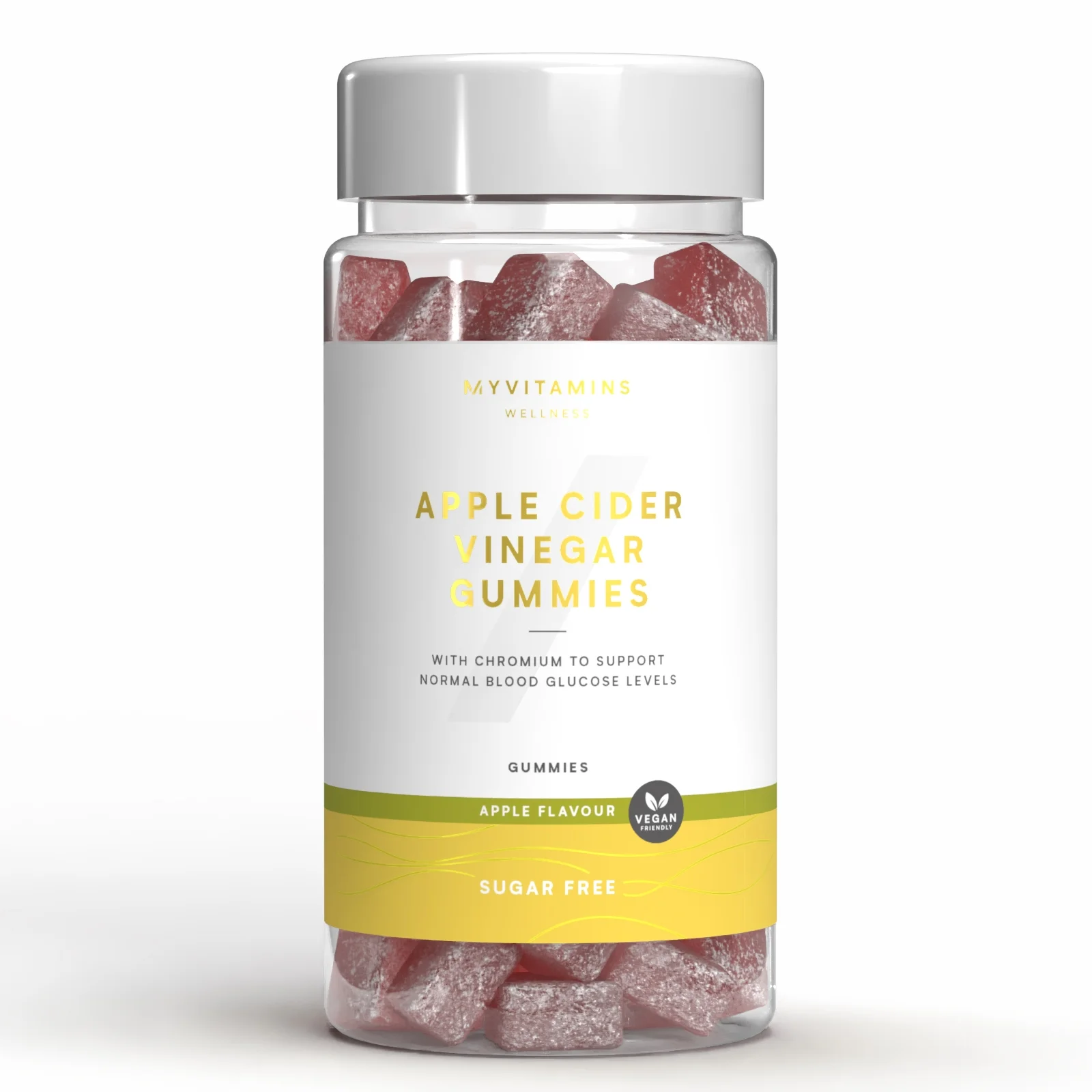 Gummies all'Aceto di Mele - 60Gummies - Sugar Free Apple Immagine 1