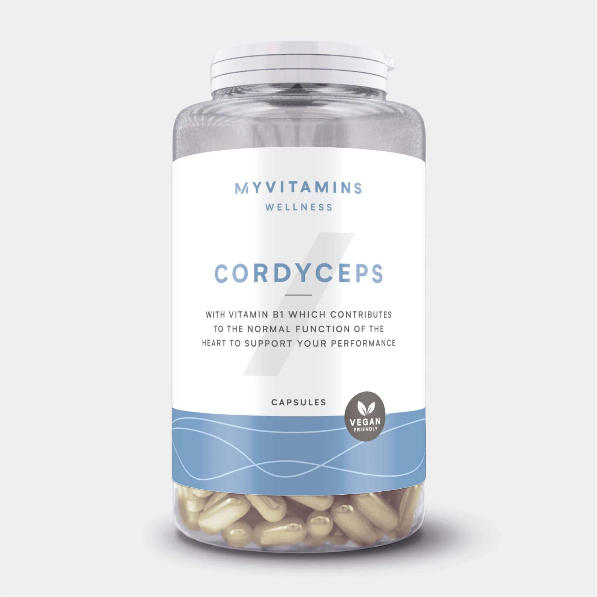 Capsule a Base di Fungo Cordyceps sinensis - 60 CAPSULES - 30porzioni - Senza aroma Immagine 1