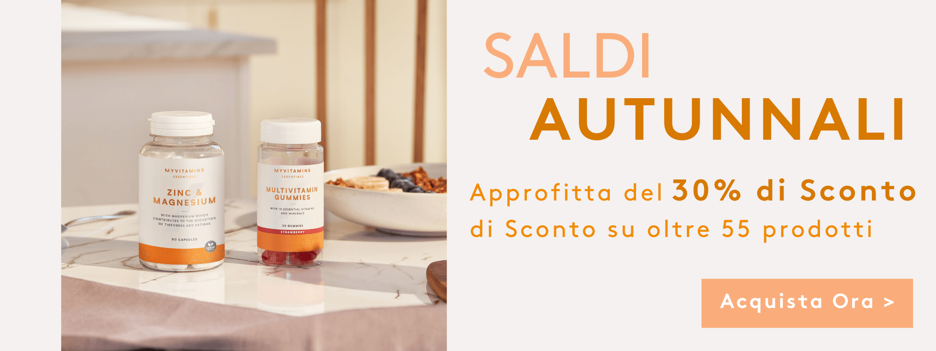 Saldi al 30% su oltre 55 prodotti | Myvitamins Italia