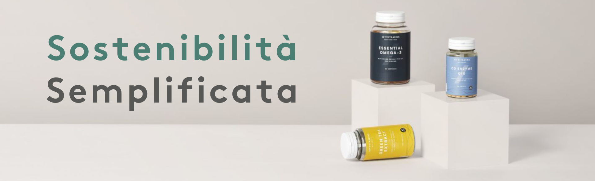 Sostenibilità I Myvitamins