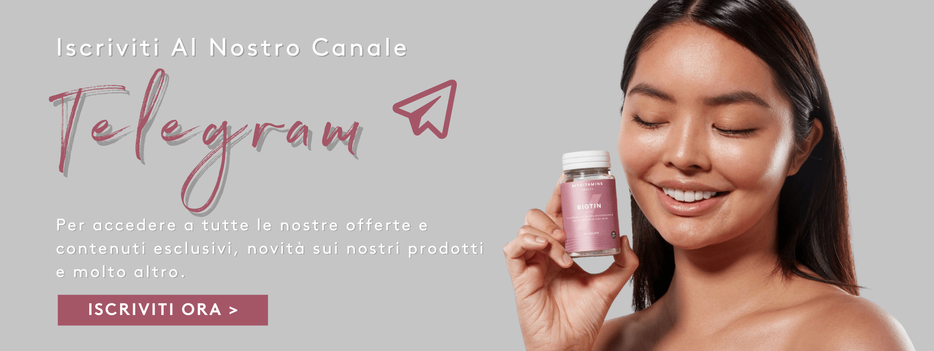 Iscriviti Al Nostro Telegram | Myvitamins Italia